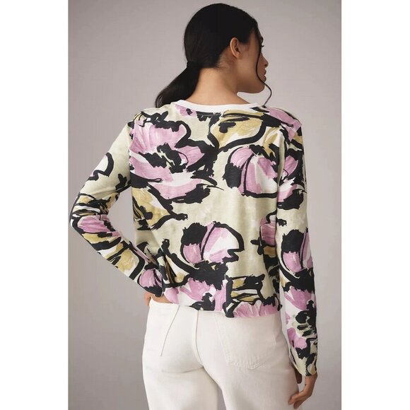 NWT Size XS - The Caitlin Boxy Tee by Maeve: Long-Sleeve Edition (NWT US$58) - Picture 3 of 16